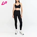 black sports bra thin straps