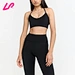 black sports bra thin straps